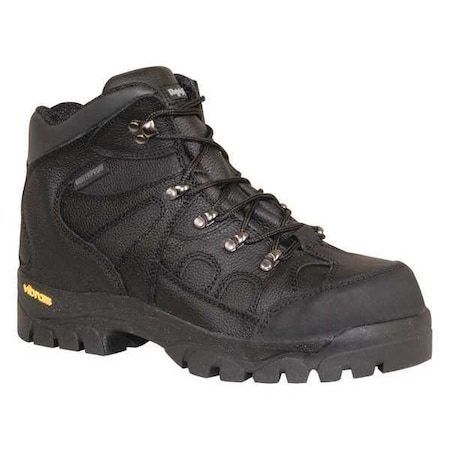 EnduraMax, Men's Composite Toe Boot, 6, R, Leather, Black MPN:129CRBLK060
