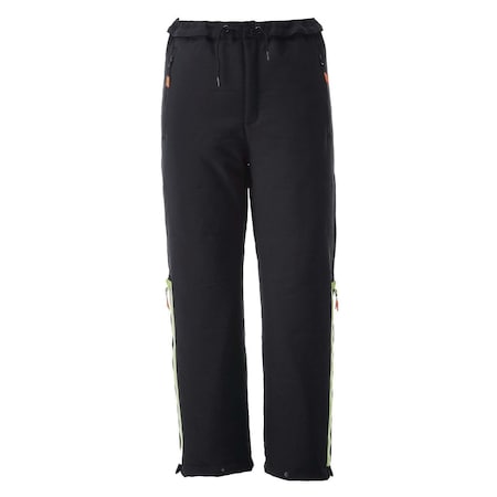 Men's Insulated Quilted Pants, 4XL, Black, Polyester Spandex MPN:7310RBLK4XL