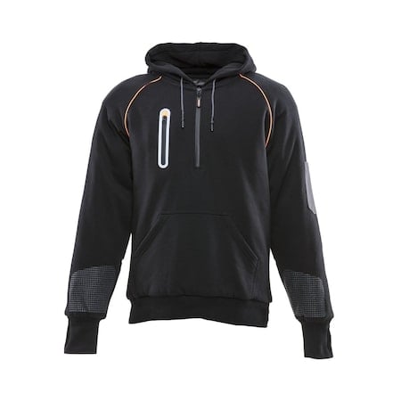 HiVis Sweatshirt, Orange, 3XL MPN:8440RBOR3XL