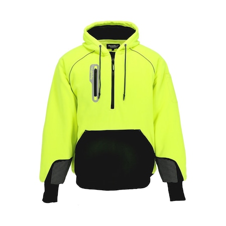 Polarforce Sweatshirt Hv Lime Lar MPN:8440RHVLLAR