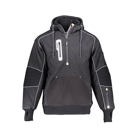 Extreme Hybrid Sweatshirt Black Med MPN:8480RBLKMED