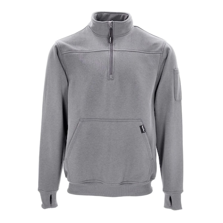 Shop and Work Sweatshirts, Charcoal, S MPN:8482RCOASML