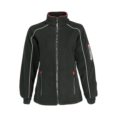 Women's Hybrid Fleece Black Med MPN:9720RBLKMED