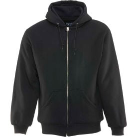 Insulated Quilted Sweatshirt Regular Black - 4XL 0488RBLK4XL