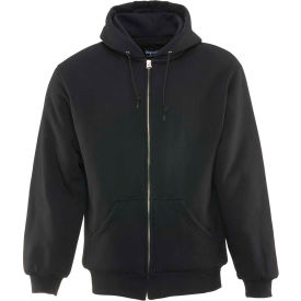Insulated Quilted Sweatshirt Regular Black - Small 0488RBLKSML