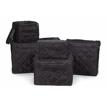 Portable Cooler Bag, RW Protect, Insulated, Polyester, Water-Repellent, Black, 4 Gallon MPN:153UBBLK4GL