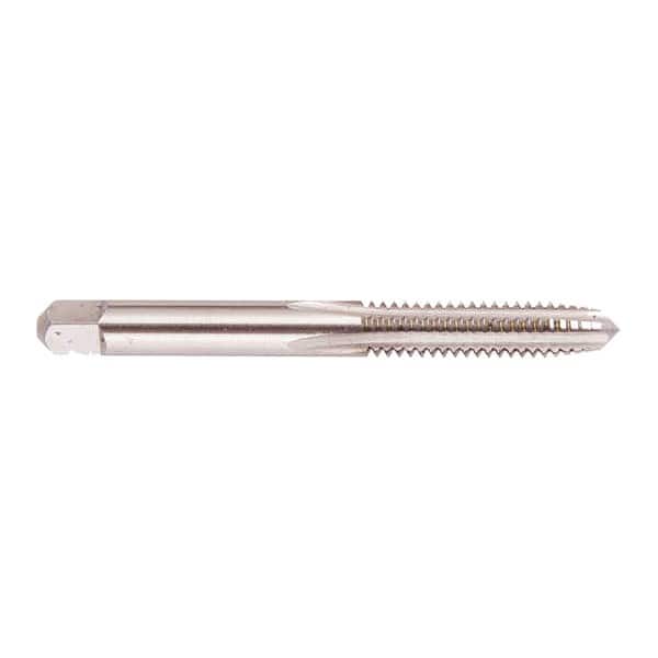 Straight Flute Tap: M6x0.75 Metric Fine, 4 Flutes, Taper, High Speed Steel, Bright/Uncoated MPN:025229AS