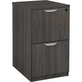 Regency Legacy Deskside 2 Drawer File Cabinet Ash Grey LPDFF22AG