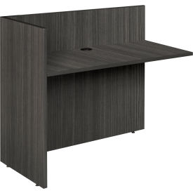 Regency Legacy Reception Desk Return Shell Ash Grey LRDRT4724AG