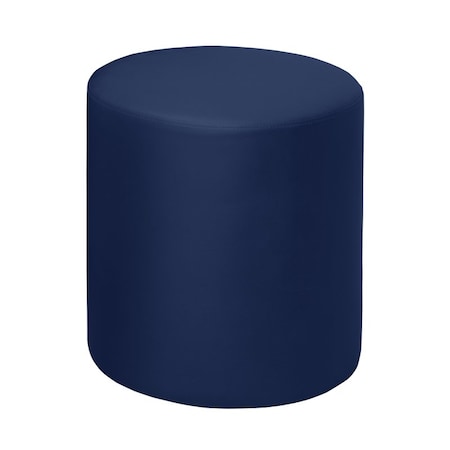 Logan Round Ottoman, Naval Blue MPN:N6262NB