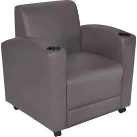 Regency Nova Lounge Chair Vinyl Seat Gray 7701GY