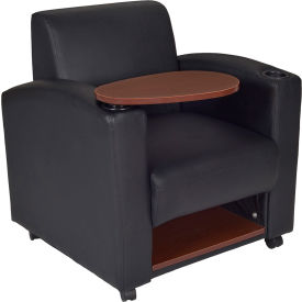 Collaboration Lounge Chair with Tablet Arm - Black 7701JVBK
