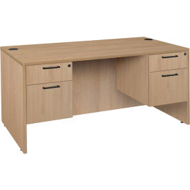 Regency Legacy Office Desk with Double Pedestal Drawer Unit 60