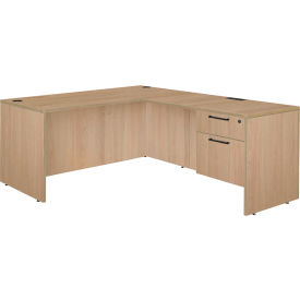 Regency Legacy L-Shaped Desk with Single Pedestal Drawer Unit 60