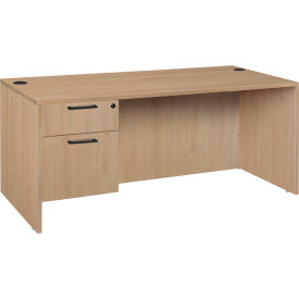 Regency Legacy Executive Desk with Single Pedestal Drawer Unit 66