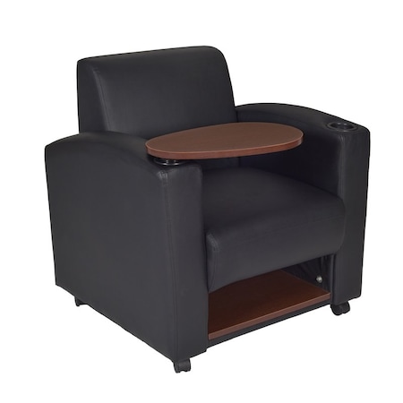 Nova Seating > Soft Seating > Armchairs, Black Seat, Black Back, 31 W 29 L 33 H, Fixed Arms MPN:7701JVBK2PK