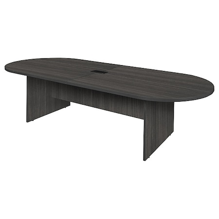 Regency Legacy 10 ft. Racetrack Conference Table with Charging Port- Ash Grey MPN:LCTRT12047AG