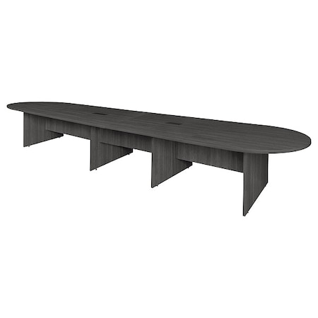 Regency Legacy 16 ft Racetrack Laminate Conference Table with 2 Charging Ports- Ash Grey MPN:LCTRT19252AG