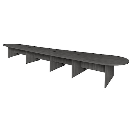 Regency Legacy 22 ft Racetrack Laminate Conference Table with 3 Charging Ports- Ash Grey MPN:LCTRT26452AG