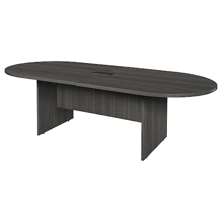 Regency Legacy 8 ft Racetrack Conference Table with Charging Port- Ash Grey MPN:LCTRT9543AG