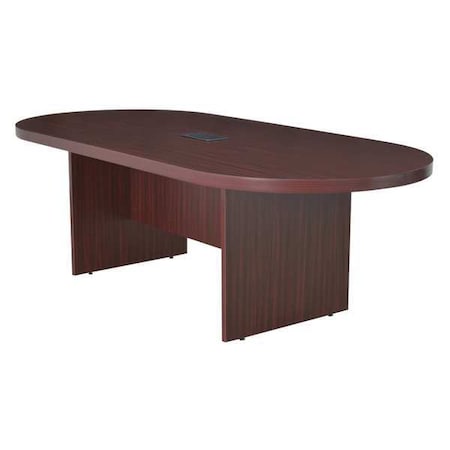 Race Track Legacy Racetrack Tables, 95 W, 43 L, 29 H, Wood Top, Mahogany MPN:LCTRT9543MH