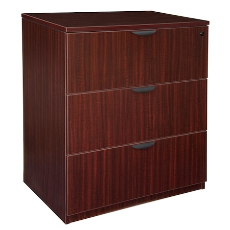 Legacy Stand Up Lateral File, Mahogany, Mahogany, Letter/Legal MPN:LSLF4136MH