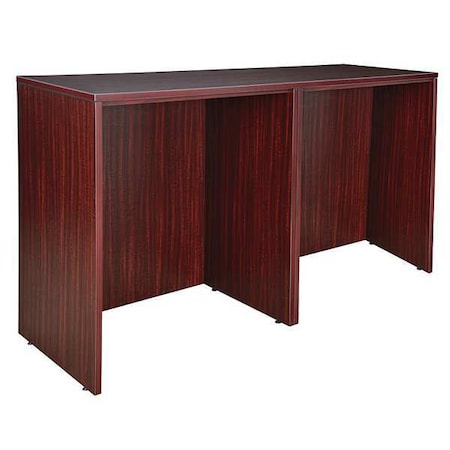 Office Desk, 42 in H, Mahogany MPN:LSSDSD7223MH