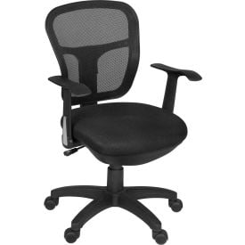 Regency Mesh Back Office Task Chair with Arms - Black 5125BK