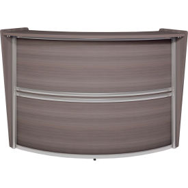 Regency Marque Single Unit Reception Curved Desk Workstation 72