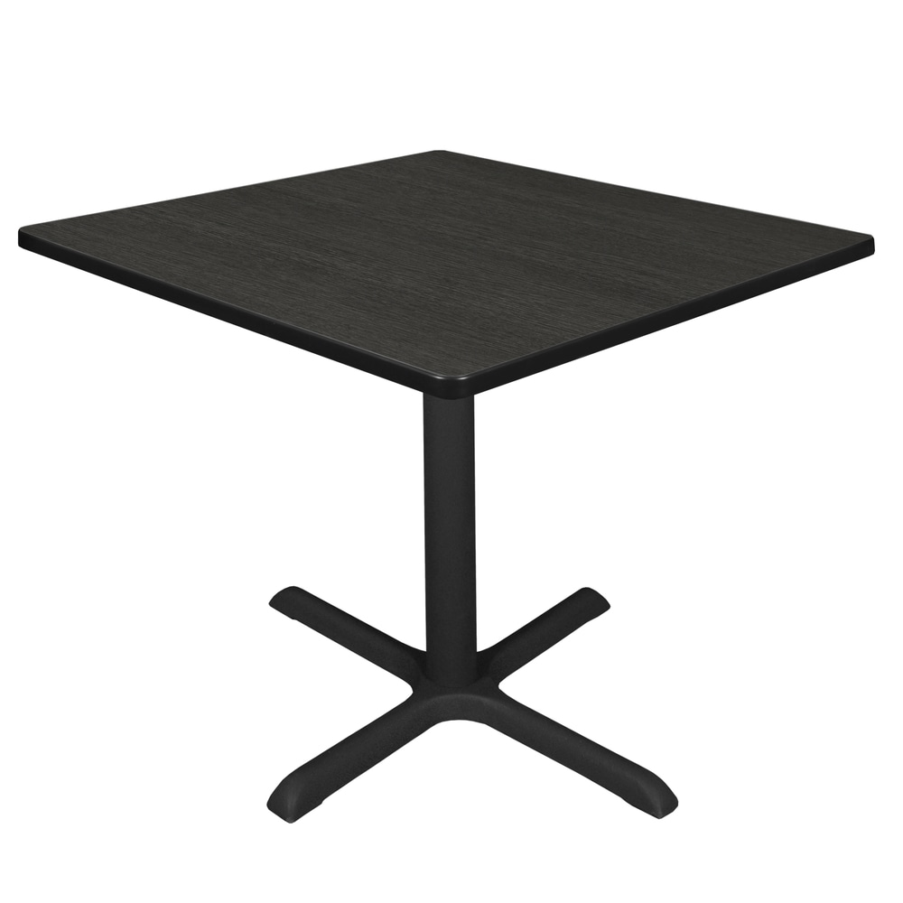 Regency Cain Square X-Base Breakroom Table, 29inH x 36inW x 36inD, Ash Gray, TB3636AG MPN:TB3636AG