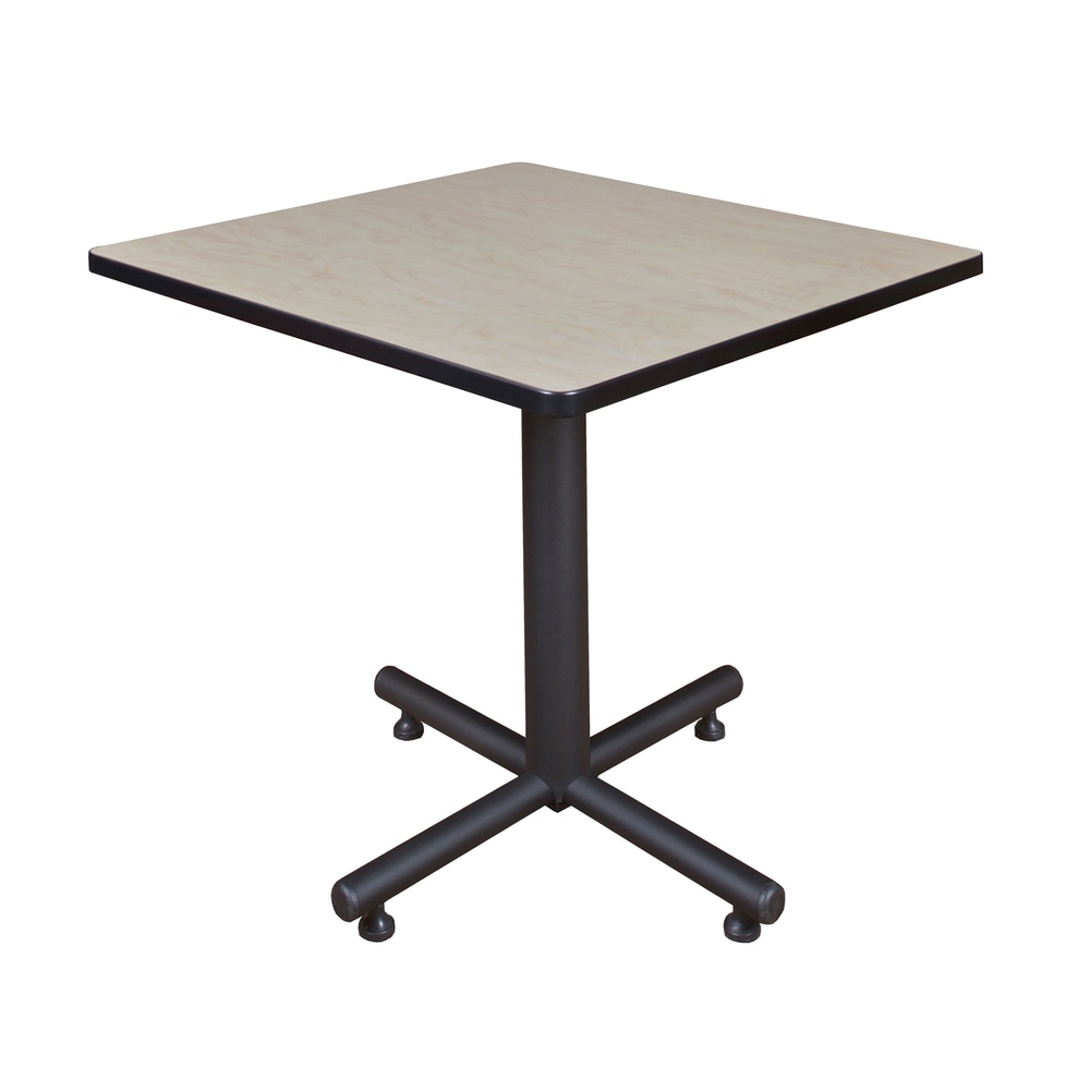 Regency Kobe X-Base Square Breakroom Table, 29inH x 30inW x 30inD, Maple MPN:TKB3030PL