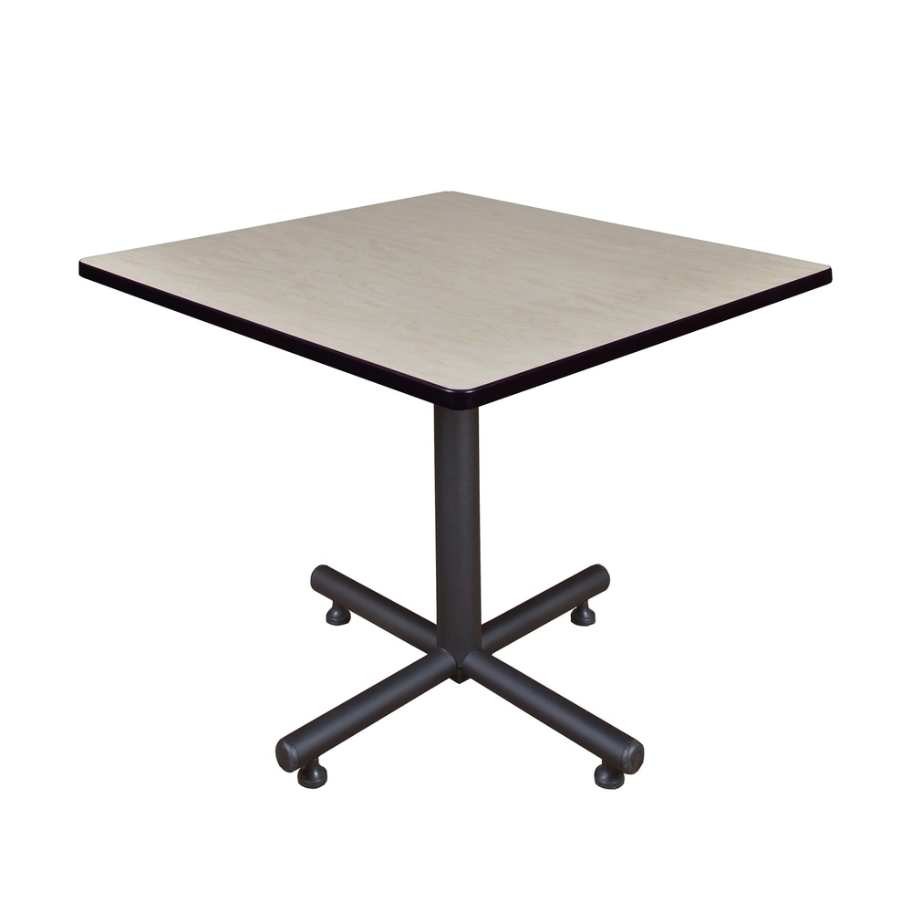 Regency Kobe X-Base Square Breakroom Table, 29inH x 36inW x 36inD, Maple MPN:TKB3636PL