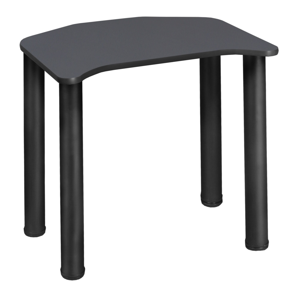 Regency Ferris 26inW Student Activity Desk, Gray/Black MPN:FSD2624GYBPBK