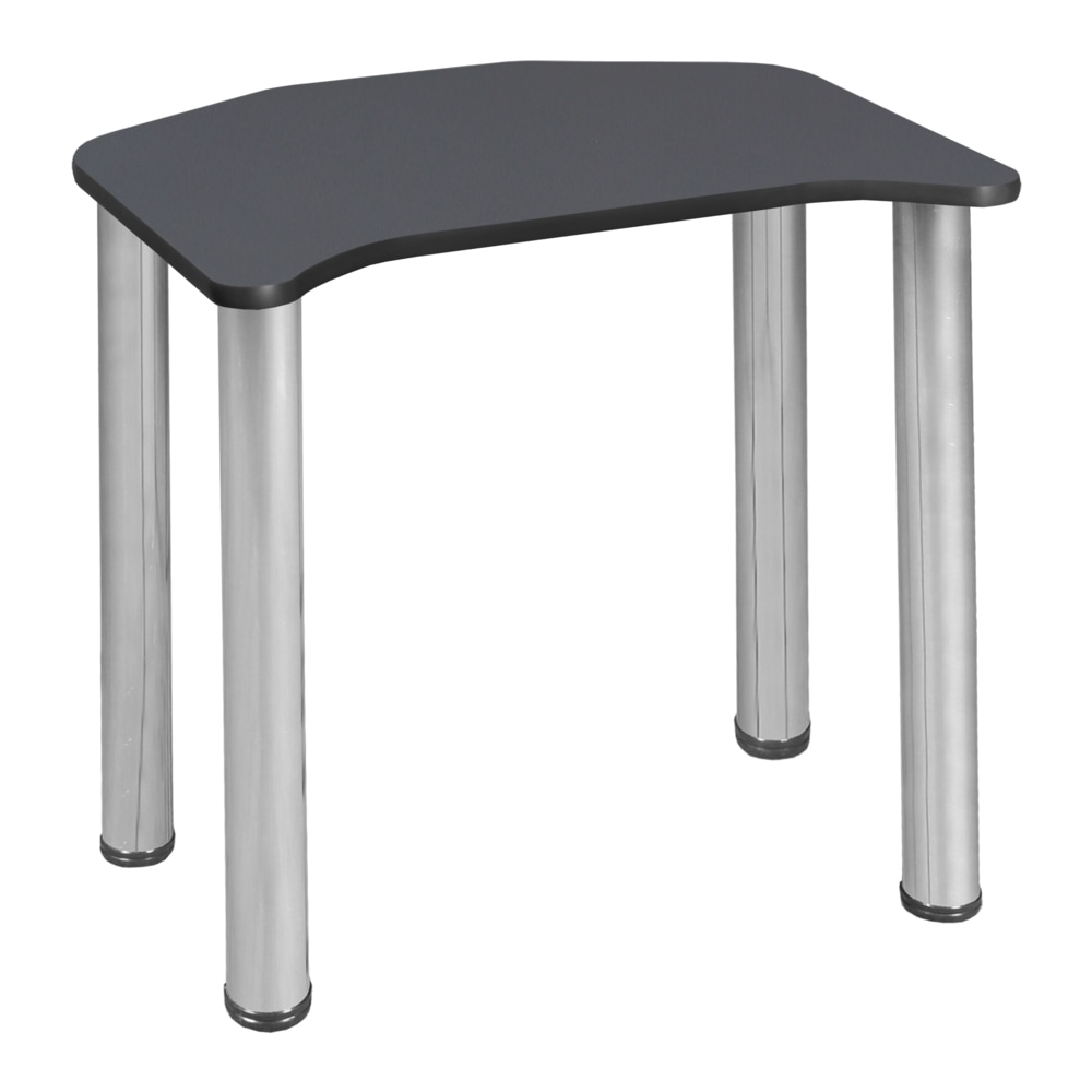 Regency Ferris 26inW Student Activity Desk, Gray/Chrome MPN:FSD2624GYBPCM