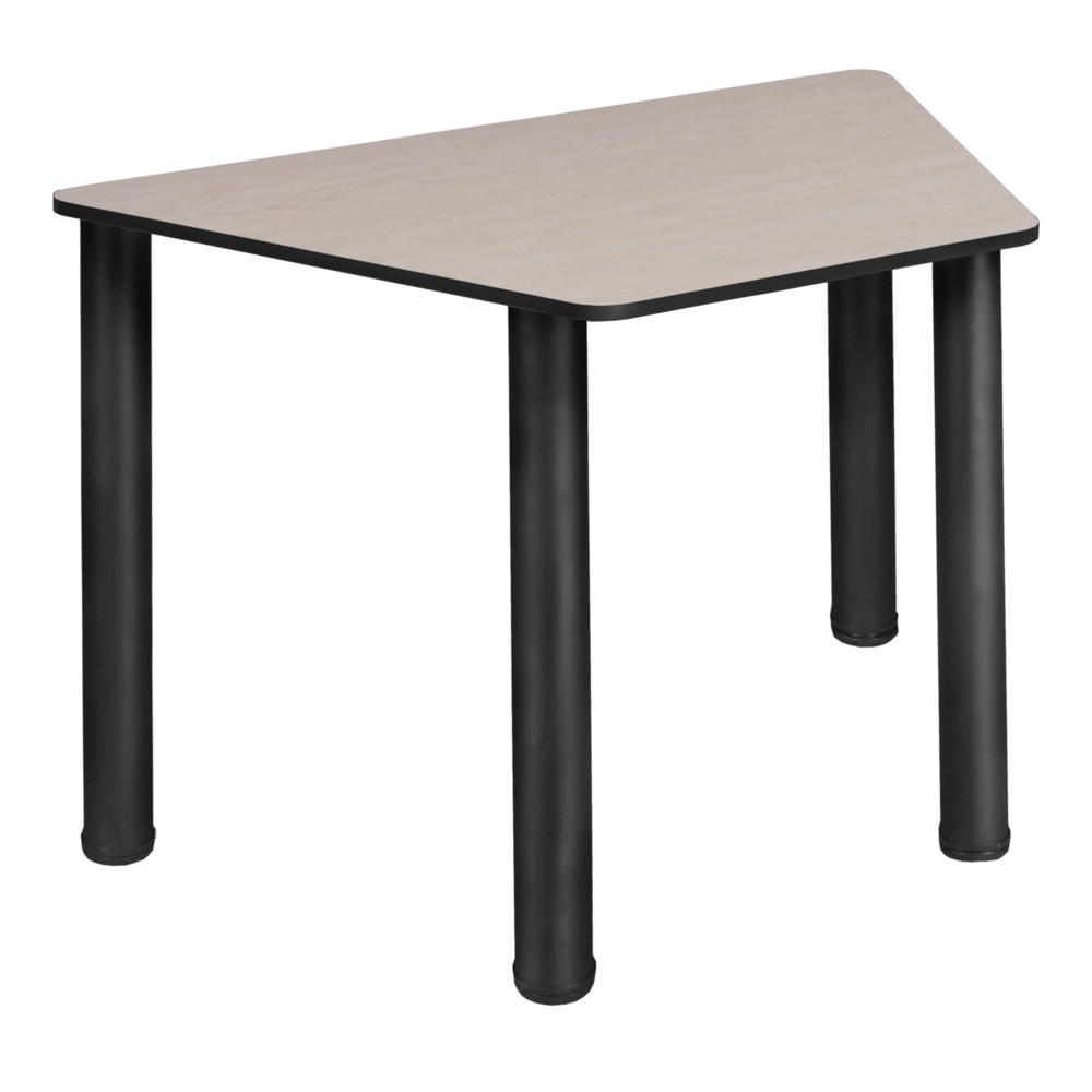 Regency 36inW Trapezoidal Learning School Student Desk, Maple MPN:TSD36231918PLBPBK