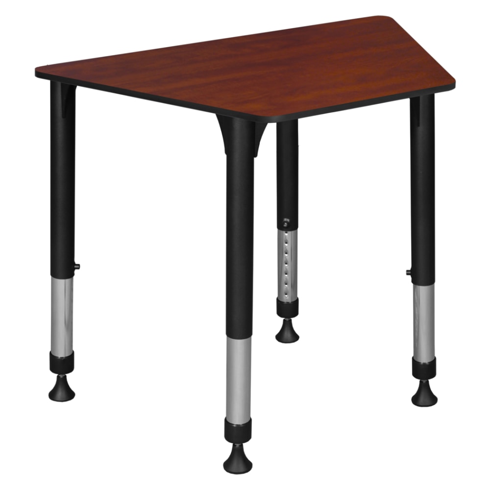 Regency 36inW Trapezoidal Adjustable Height Student Desk, Cherry MPN:TSD362319CH