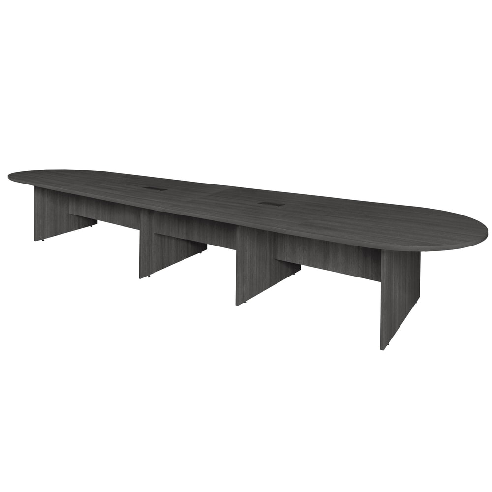 Regency Legacy Melamine Oval Conference Table, 29inH x 192inW x 52inD, Ash Gray MPN:LCTRT19252AG