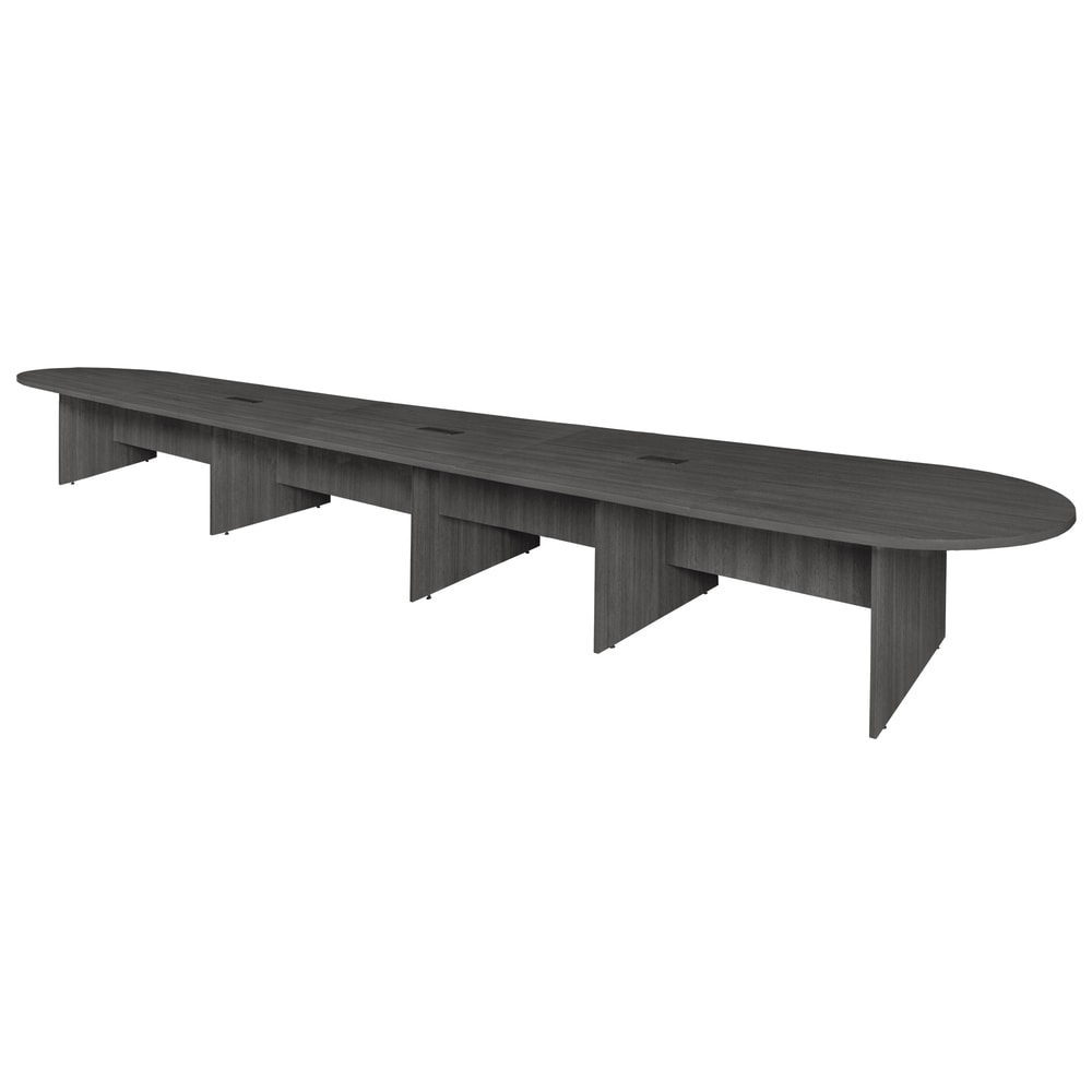 Regency Legacy Melamine Oval Conference Table, 29inH x 240inW x 52inD, Ash Gray MPN:LCTRT24052AG