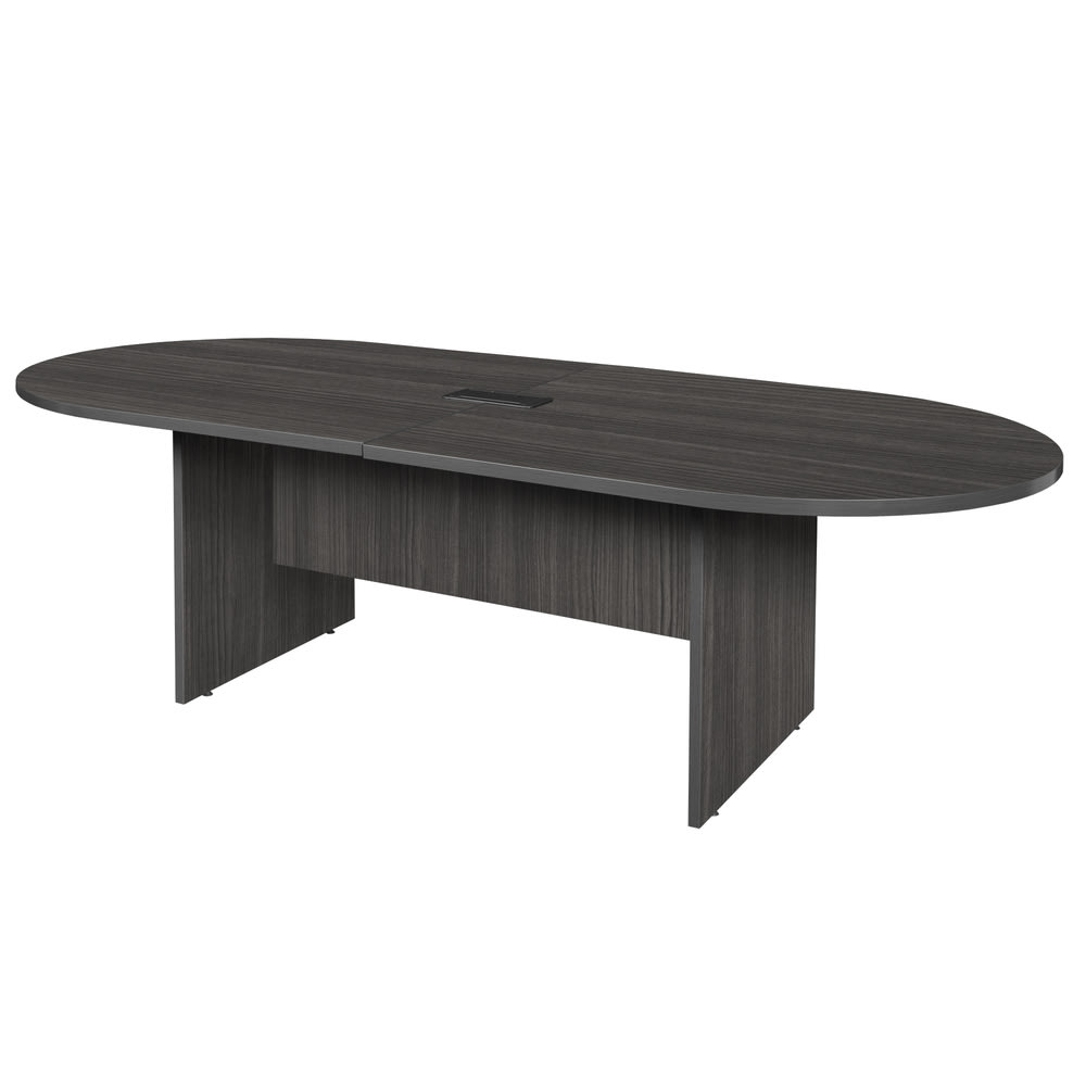 Regency Legacy Melamine Oval Conference Table, 29inH x 95inW x 43inD, Ash Gray MPN:LCTRT9543AG