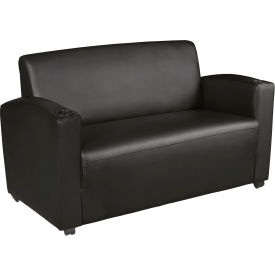 Regency Supernova Lounge Cushioned Vinyl Loveseat 56