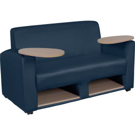 Regency Supernova Tablet Arm Loveseat with Storage 56