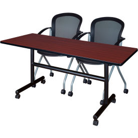 Regency® Kobe Training Nesting Table with 2 Cadence Nesting Chairs 60