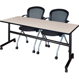 Regency® Kobe Training Nesting Table with 2 Cadence Nesting Chairs 72
