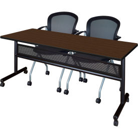 Regency® Kobe Privacy Nesting Table with 2 Cadence Nesting Chairs 72