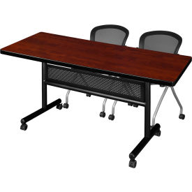 Regency® Kobe Privacy Nesting Table with 2 Cadence Nesting Chairs 72