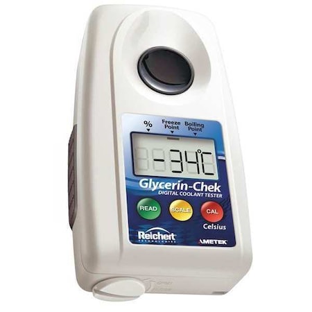 Digital Refractometer, Hand Held, 1-7/64