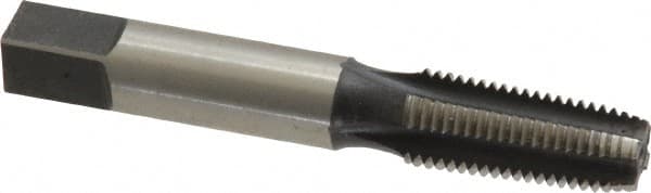 Standard Pipe Tap: 1/16-27, NPT, Regular, 4 Flutes, High Speed Steel, Bright/Uncoated MPN:46442