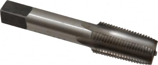 Standard Pipe Tap: 1/8-27, NPT, Regular, 4 Flutes, High Speed Steel, Bright/Uncoated MPN:46454
