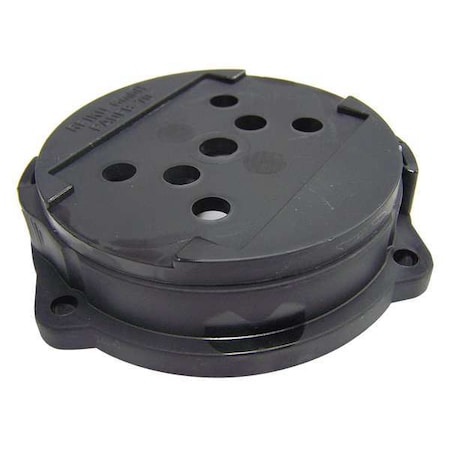 Flange, 2.040 in., Black, Polyamide MPN:PADFB-52