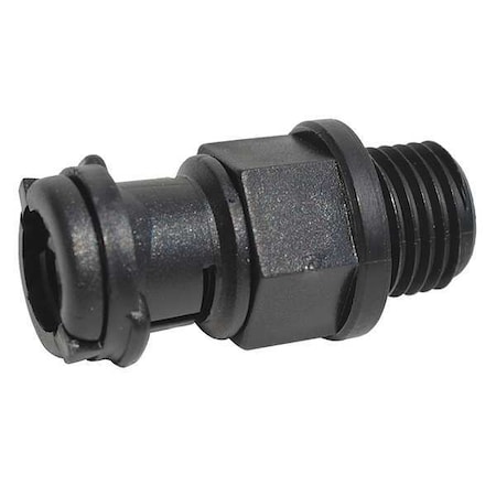 Connector, 0.276 in., Black, Nylon MPN:PAGOB-07G00